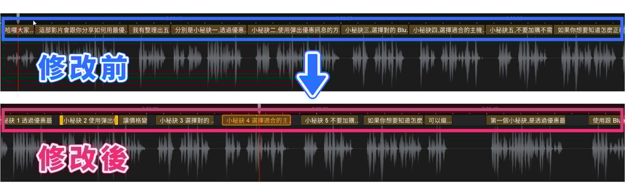 完全依照影片需求，用 ARCTIME 編輯 CC 字幕
