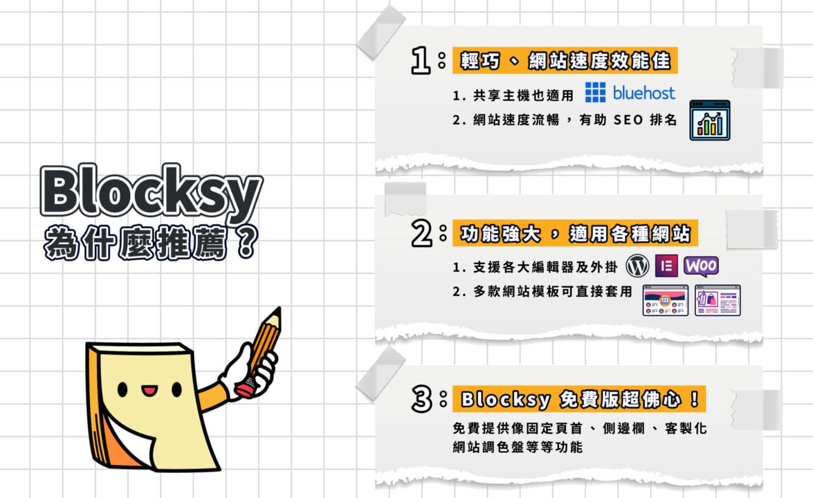 推薦 Blocksy 的 3 大原因