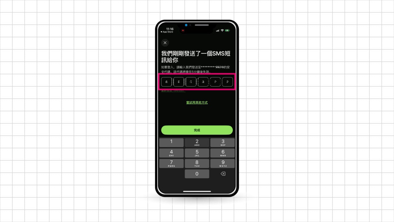 簡訊驗證碼自動登入 Wise