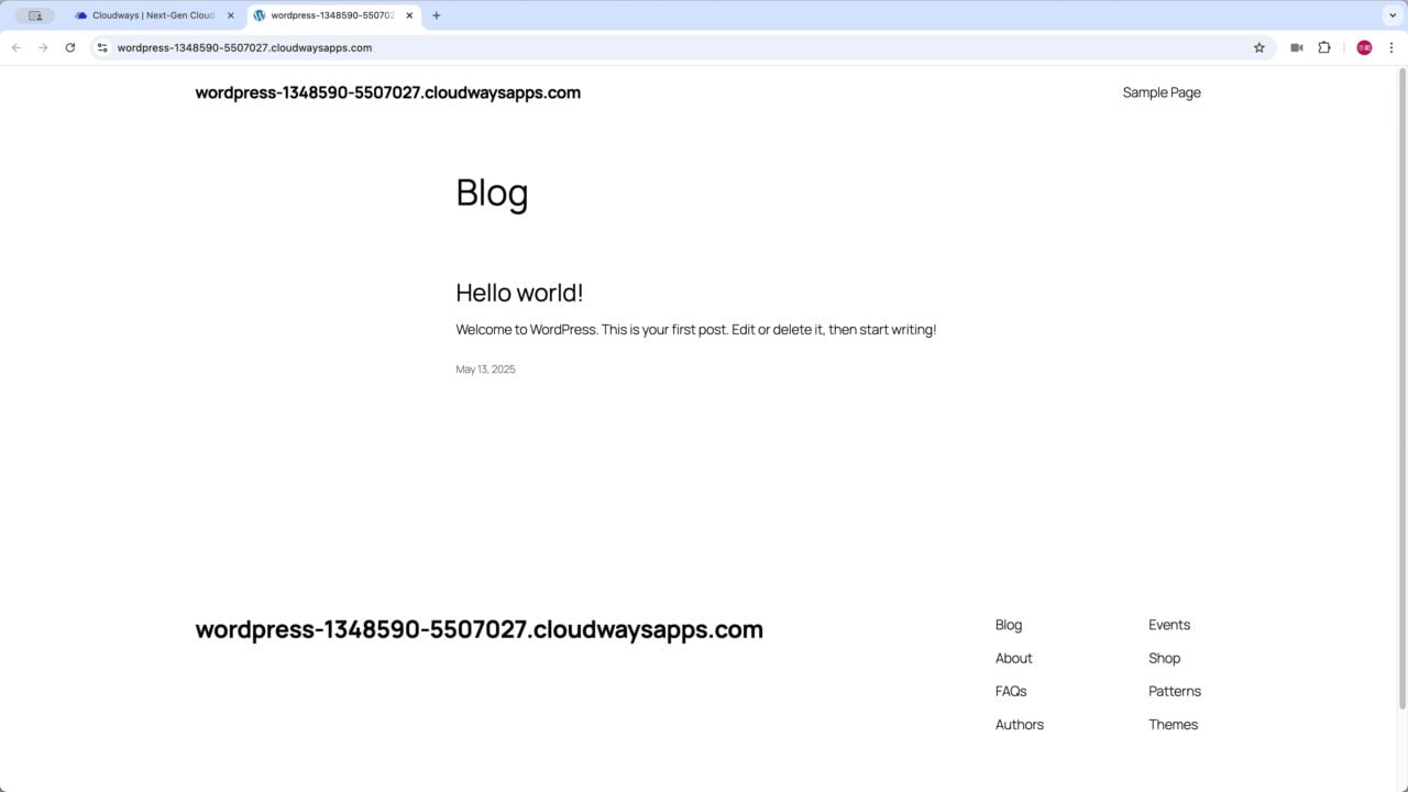 開啟新分頁到網站前台 基本設計